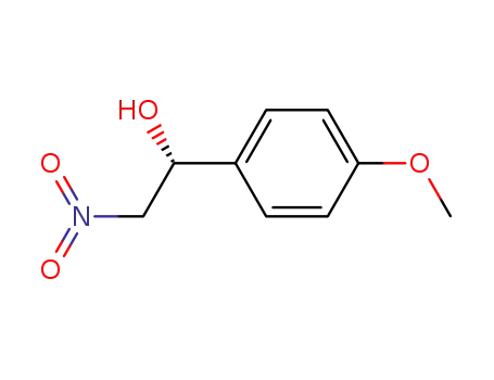 Benzenemethanol, 4-methoxy-alpha-(nitromethyl)-, (alphaR)- (9CI)