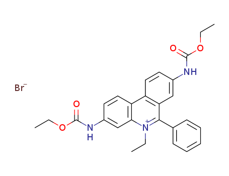 Phenanthridinium,3,8-bis[(ethoxycarbonyl)- amino]-5-ethyl-6-phenyl-,bromide