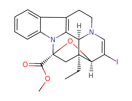 Molecular Structure of 74947-45-8 (14-iodo criocerine)