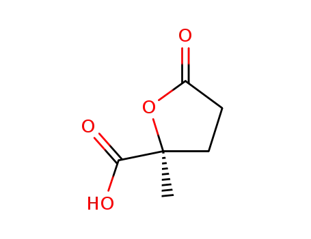 (S)-2-메틸-5-옥소테트라히드로푸란-2-카르복실산