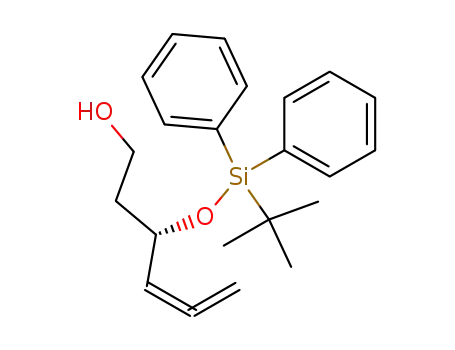 (S)-3-(tert-Butyl-diphenyl-silanyloxy)-hexa-4,5-dien-1-ol