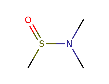 Molecular Structure of 920-56-9 (N,N-dimethylmethanesulfinamide)
