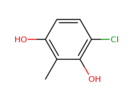 Molecular Structure of 502485-28-1 (1,3-Benzenediol,  4-chloro-2-methyl-)