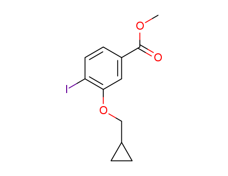 methyl 3-(cyclopropylmethoxy)-4-iodobenzoate