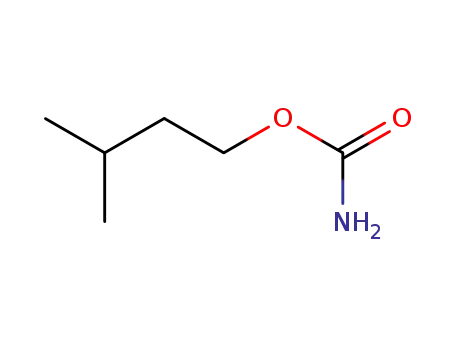 Molecular Structure of 543-86-2 (Isoamyl carbamate)