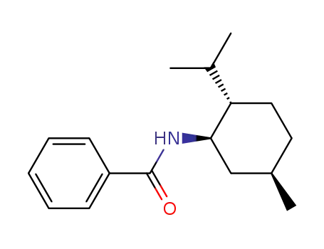 Molecular Structure of 1147723-25-8 ((-)-N-((1R,2S,5R)-5-methyl-2-(1-methylethyl)cyclohexyl)benzamide)