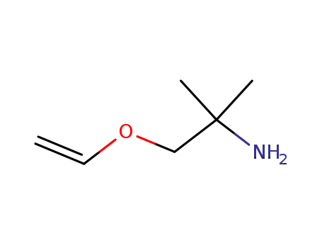 Molecular Structure of 86241-96-5 (2-methyl-3-(vinyloxy)propan-2-amine)