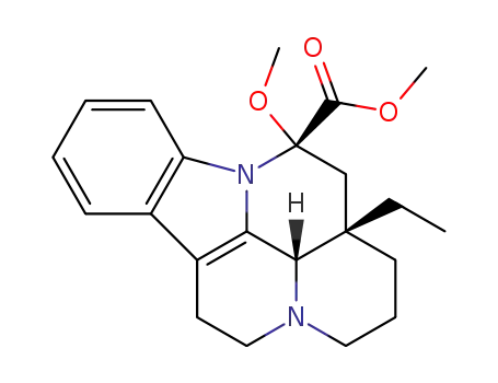 Molecular Structure of 96861-85-7 (O-methyl vincamine)