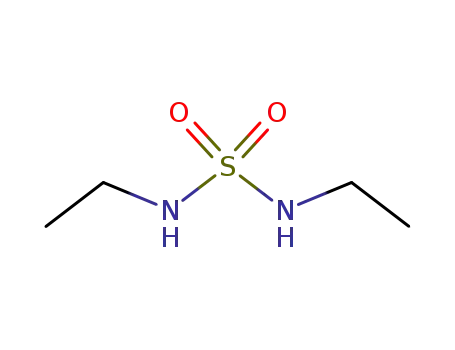 Molecular Structure of 6104-21-8 (Sulfamide,N,N'-diethyl-)