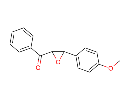 Molecular Structure of 6969-02-4 ([3-(4-methoxyphenyl)oxiran-2-yl](phenyl)methanone)