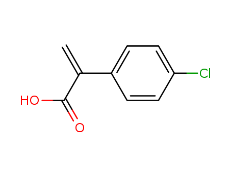 Benzeneacetic acid, 4-chloro-a-methylene-