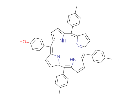 4-(10,15,20-Tri-p-tolylporphyrin-5-yl)phenol