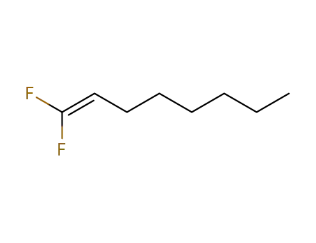 Molecular Structure of 592-93-8 (1-Octene, 1,1-difluoro-)