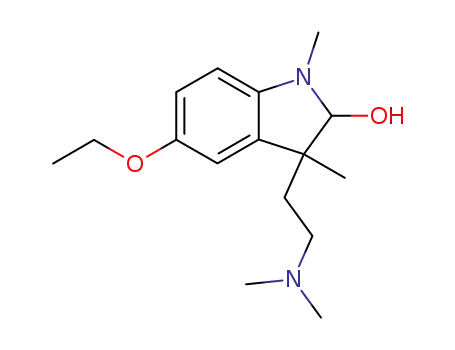 3-[2-(ジメチルアミノ)エチル]-5-エトキシ-1,3-ジメチル-2,3-ジヒドロ-1H-インドール-2-オール