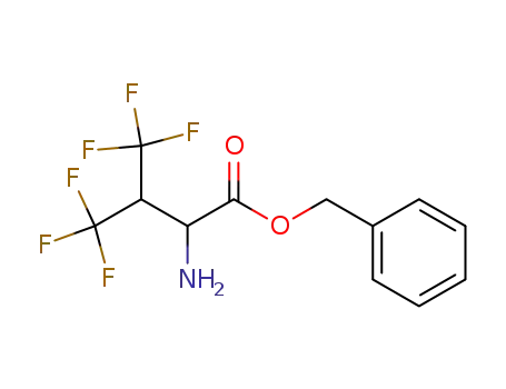 Molecular Structure of 107496-45-7 (DL-hexafluorovaline benzyl ester)