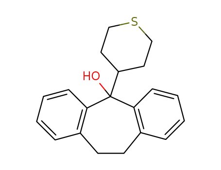 5-(4-Tetrahydrothiopyranyl)-10,11-dihydrodibenzo<a,d>cyclohepten-5-ol
