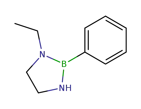 Molecular Structure of 5898-35-1 (1,3,2-Diazaborolidine, 1-ethyl-2-phenyl-)