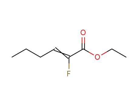 Molecular Structure of 816-28-4 (Ethyl 2-fluoro-2-hexenoate)
