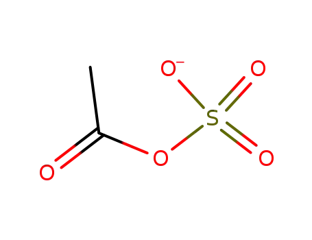Molecular Structure of 100151-21-1 (Acetylsulfat)
