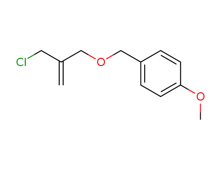 1-(((2-(chloromethyl)allyl)oxy)methyl)-4-methoxybenzene