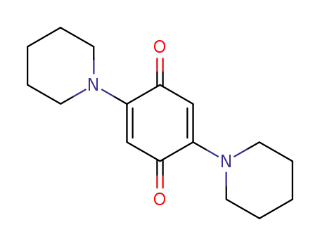 p-Benzoquinone, 2,5-dipiperidino-