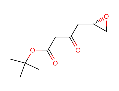 Molecular Structure of 623566-51-8 (tert-butyl (S)-4-(propylene oxide-2-yl)-3-oxobutanoate)