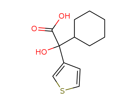3-Thiopheneacetic acid, a-cyclohexyl-a-hydroxy-