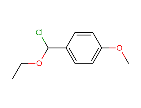 Benzene, 1-(chloroethoxymethyl)-4-methoxy-