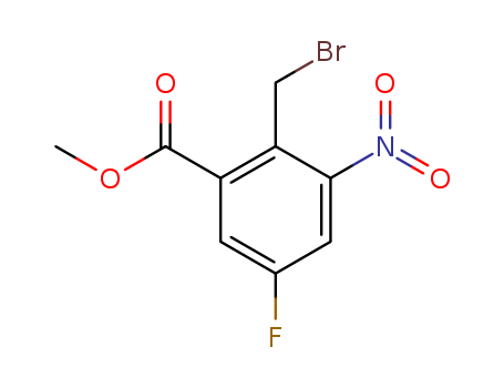 methyl 2-bromomethyl-5-fluoro-3-nitrobenzoate cas no. 850462-65-6 98%%