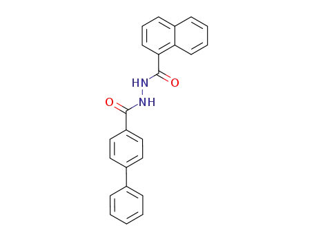 <i>N</i>-(biphenyl-4-carbonyl)-<i>N'</i>-[1]naphthoyl-hydrazine
