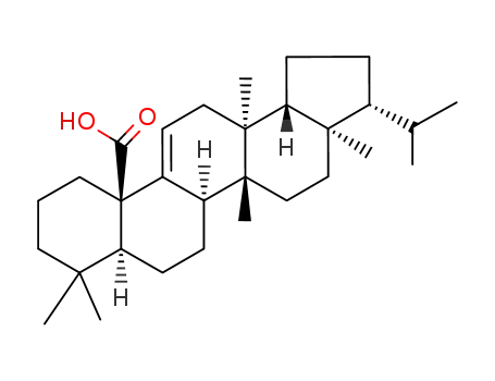 Molecular Structure of 138935-87-2 (fern-9<sup>(11)</sup>-en-25-oic acid)