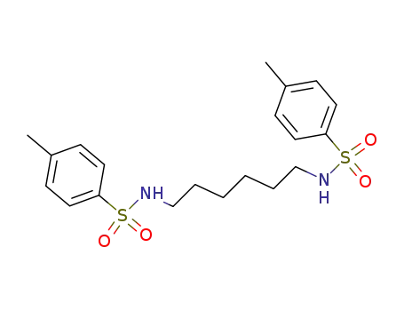 Molecular Structure of 69762-22-7 (Benzenesulfonamide,N,N'-1,6-hexanediylbis[4-methyl-)