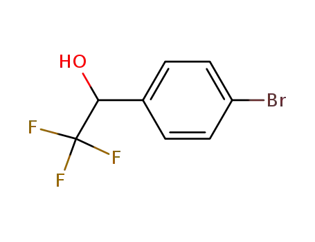 Molecular Structure of 80418-13-9 ((S)-1-(4-Bromophenyl)-2,2,2-trifluoroethanol)