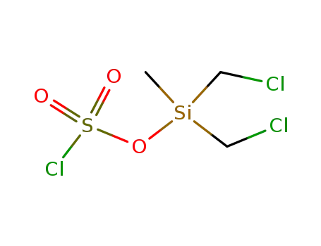 Molecular Structure of 107716-51-8 (C<sub>3</sub>H<sub>7</sub>Cl<sub>3</sub>O<sub>3</sub>SSi)