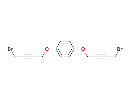 Molecular Structure of 395649-68-0 (Benzene, 1,4-bis[(4-bromo-2-butynyl)oxy]-)