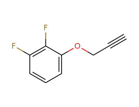 Molecular Structure of 890840-88-7 (1,2-difluoro-3-(prop-2-yn-1-yloxy)benzene)