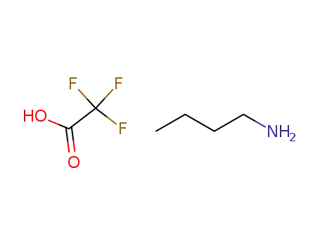 Molecular Structure of 24922-69-8 (BuNH<sub>2</sub>*TFA)