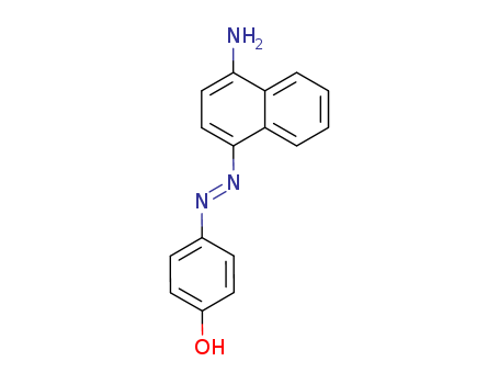 Phenol, 4-[(4-amino-1-naphthalenyl)azo]-                                                                                                                                                                