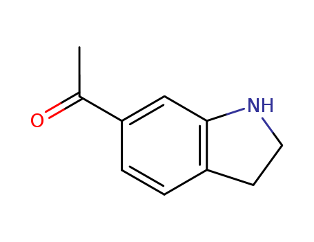 Ethanone, 1-(2,3-dihydro-1H-indol-6-yl)- (9CI)