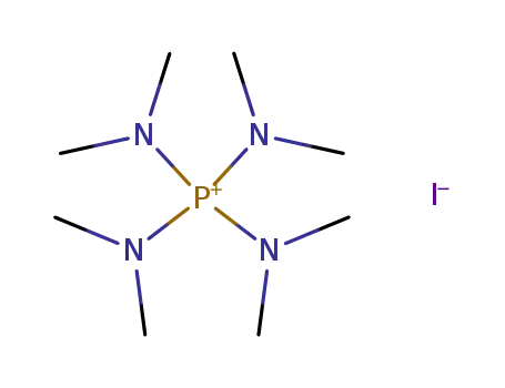 Molecular Structure of 20727-59-7 (tetrakis(dimethylamino)phosphonium iodide)
