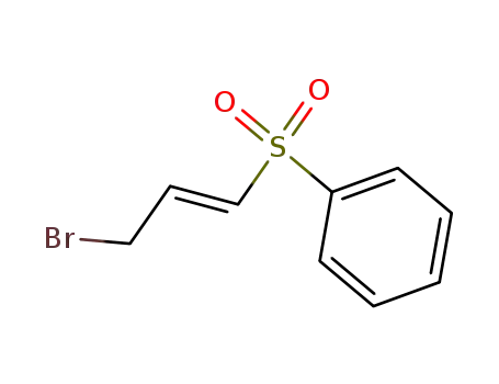 Molecular Structure of 28187-87-3 (Benzene, [[(1E)-3-bromo-1-propenyl]sulfonyl]-)