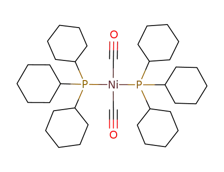 Molecular Structure of 28796-12-5 ((CO)2Ni(P(C<sub>6</sub>H<sub>11</sub>-cyclo)3)2)