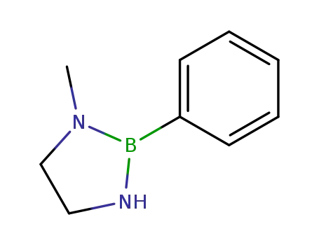 Molecular Structure of 6076-64-8 (1-methyl-2-phenyl-1,3,2-diazaborolidine)