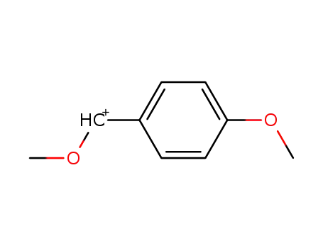 Molecular Structure of 878044-11-2 (Oxonium, [(4-methoxyphenyl)methylene]methyl-)