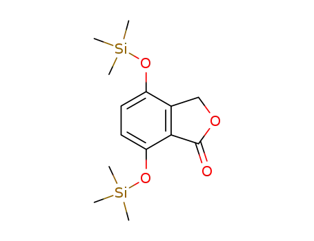 Molecular Structure of 165254-61-5 (4,7-bis(trimethylsiloxy)phthalide)