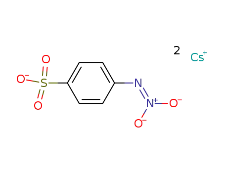 Molecular Structure of 109985-34-4 (dicesium salt of N-nitrosulfanilic acid)