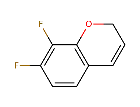Molecular Structure of 1029476-86-5 (7,8-difluoro-2H-chromene)