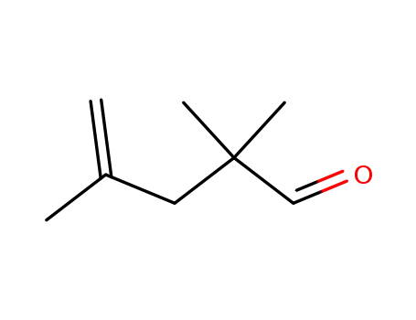 Molecular Structure of 39482-50-3 (4-Pentenal, 2,2,4-trimethyl-)
