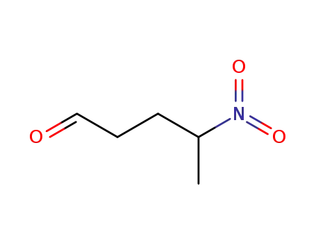 Molecular Structure of 98071-28-4 (Pentanal, 4-nitro-)