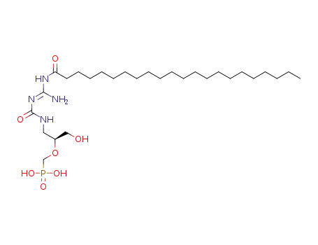 Molecular Structure of 1608459-53-5 ((S,E)-(8-amino-3-(hydroxymethyl)-6,10-dioxo-2-oxa-5,7,9-triazahentriacont-7-en-1-yl)phosphonic acid)